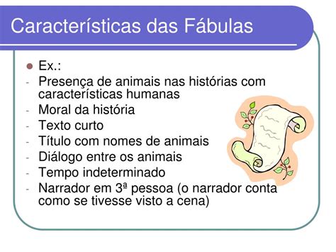 Quais São As 5 Características Principais De Uma Fábula