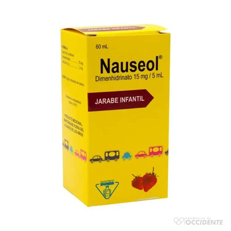 Nauseol Jarabe Infantil X 60ml Farmacias De Occidente