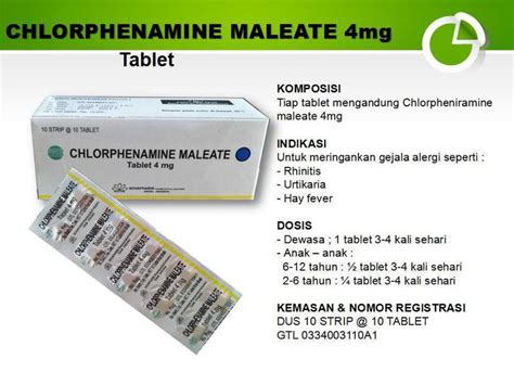 Chlorphenamine Maleat 4mg Tablet Ctm Box100novapharin