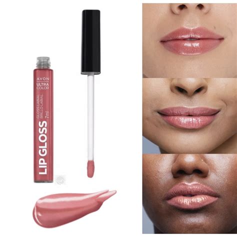 Lip Gloss Labial Ultra Color Nude Glow Avon Ml Shopee Brasil