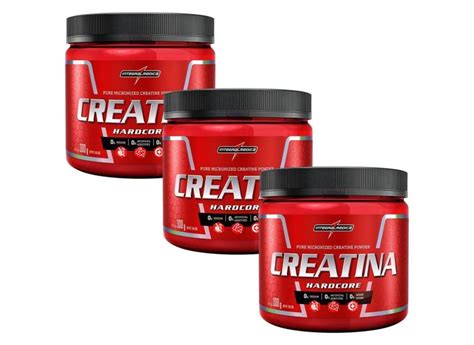 COMBO 3 CREATINA HARDCORE RELOAD 300G INTEGRALMéDICA Integralmedica