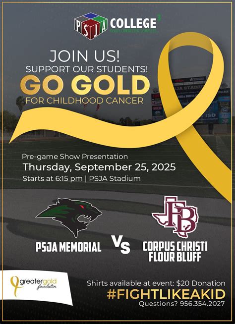PSJA - Join us Thursday, September 25, 2025, at PSJA Stadium for a