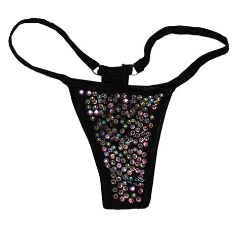 Extreme G String Strass Tanga Bikini Diamant Bedeckt Mikro Etsy