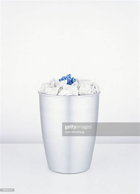 Aluminium Waste Bin High Res Stock Photo Getty Images