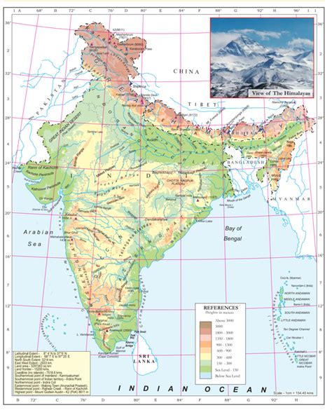Top 999 Physical Map Of India Images Amazing Collection Physical Map