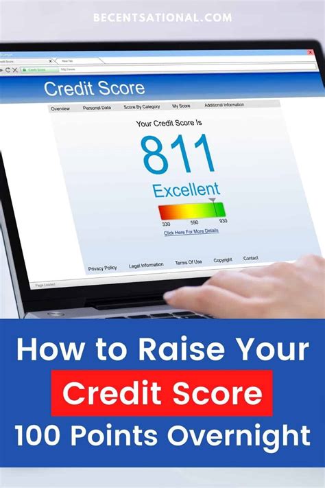Raise Credit Score 100 Points Overnight - BeCentsational