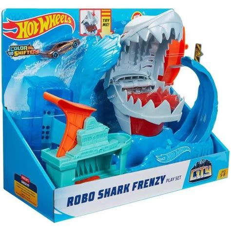 Conjunto Pista De Percurso Hot Wheels Rob Tubar O Color Shifters Mattel Mattel Pistas De