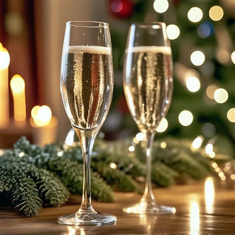 Создать мем "фужеры, елка шампанское бокалы, набор бокалов для ...