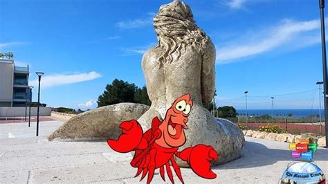 Mermaid Statue With Massive Naked Butt Has Internet Users Of Culture