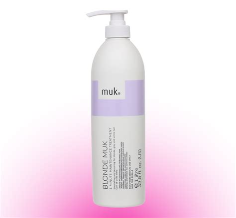 Blonde Muk Minute Maintenance Treatment Litre Muk Haircare