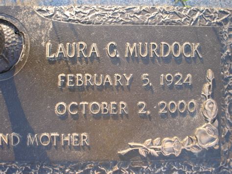 Laura Geneva Adkins Murdock 1924 2000 Mémorial Find a Grave