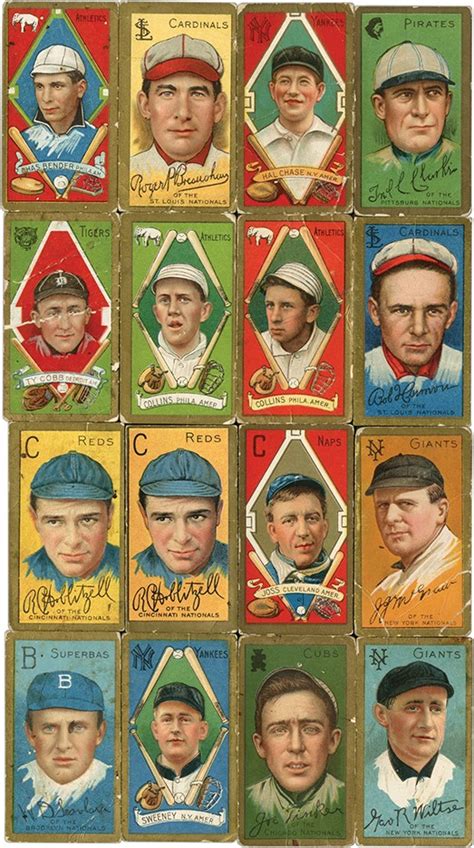 1911 T205 Tobacco Card Collection With Ty Cobb 116