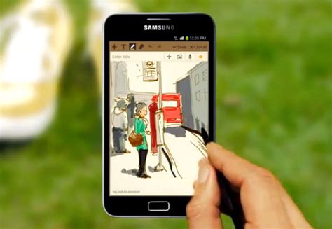 Samsung Galaxy Note Video Released
