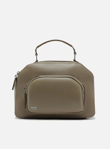 Bolsa Bowling Nude Grande Arezzo