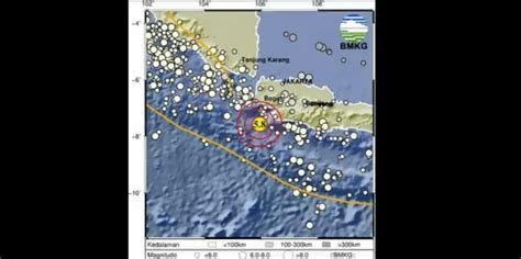 Banten Gempa Magnitudo Tidak Berpotensi Tsunami