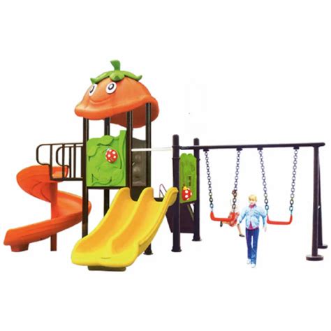 Multicolor Kids Outdoor Multi Play Station Tomato Swing Set Play Yard