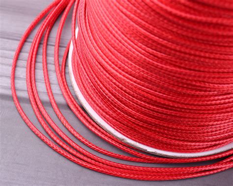 Wax Cord Korea Waxed Polyester Cords Lawn Poly Bracelet Thread Etsy