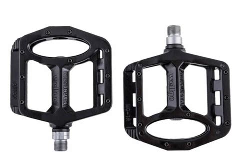 Педали велосипедные MG-1 Wellgo магний 9/16" сменные шипы 18 шт BMX ...
