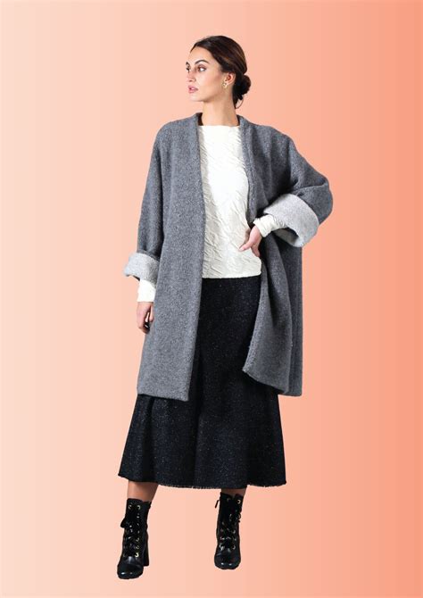 Long Coat Sewing Pattern Pdf Digital Sewing Pattern Etsy