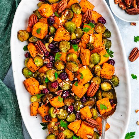 roasted sweet potatoes  carrots  delicious plate