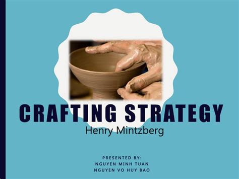 Crafting strategy | PPTX