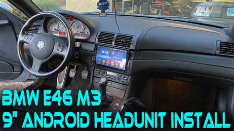 BMW E46 M3 Android In Dash Headunit Installation Eonon From EBay