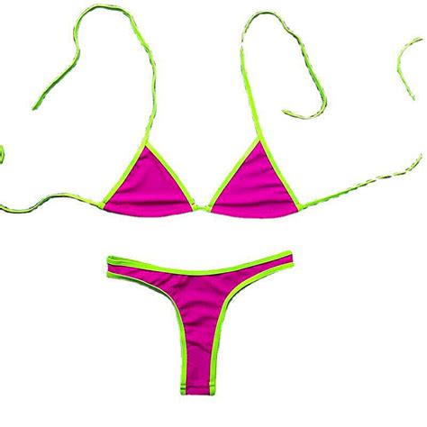 Sexy Hot Micro Bikini Women Brazilian Bra G String Set Thong Swimwear Swimsuit Ebay