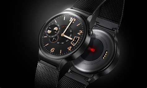 Шикарные «умные» часы Huawei Watch стоят как самые дешевые Apple Watch ...