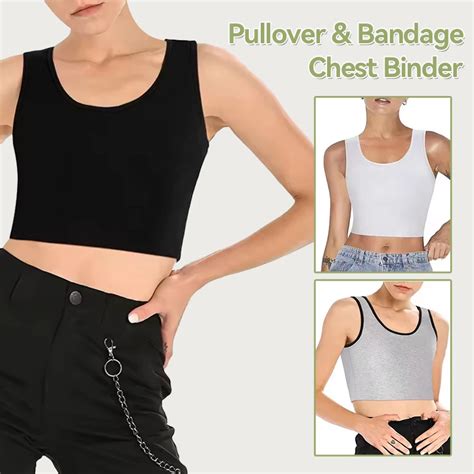 Bandage Chest Binder Trans Binder Lesbian Tomboy Binderunderwear Chest Binder Super Flat Cotton
