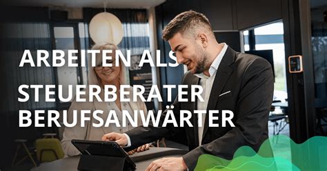 Arbeiten Als Berufsanw Rter Steuerberater W M D Karriere Count It