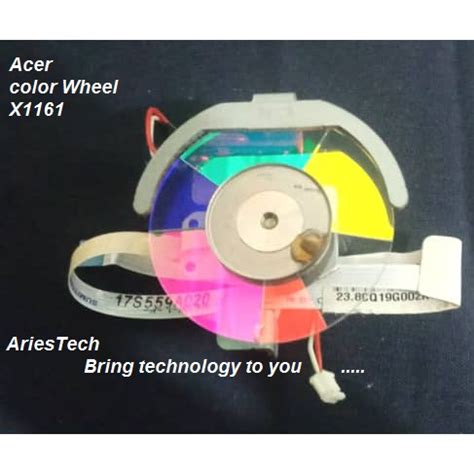 Original Projector Color Wheel For Acer X1161 Projector 6 Color Wheel