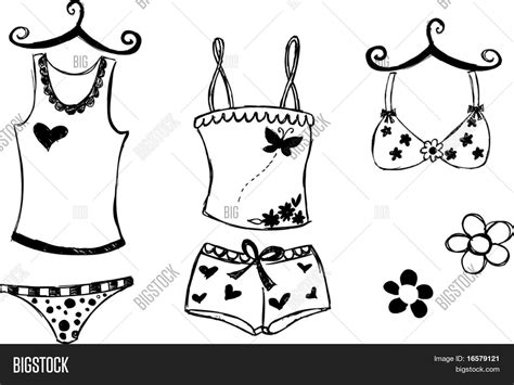 Lingerie Vector Vector Photo Free Trial Bigstock