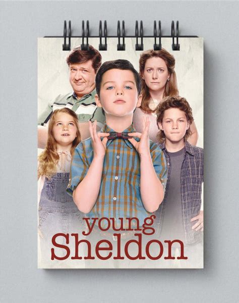Блокнот Детство Шелдона - Young Sheldon № 9 - купить с доставкой по ...