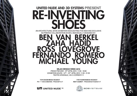 United Nude D Systems Are Re Inventing Shoes For Milan Design Week