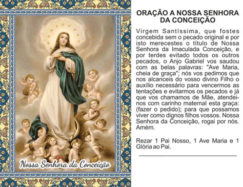 Oração A Nossa Senhora Da Conceição - Oracao Nossa Senhora Conceicao - NAZAEDU