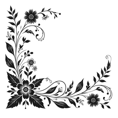 floral corner pngs