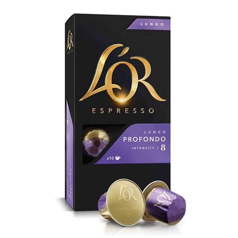 Кофе в капсулах Lor Nespresso Espresso Lungo Profondo | Coffeeroom