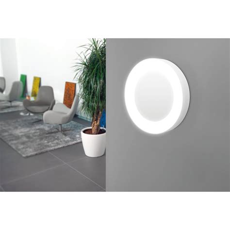 Plaffoniera Tonda Lombardo Ross Led Lumen K Bianco Ll N