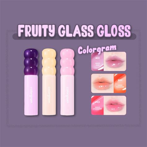 HSD 12 11 2025 Son tint bóng Colorgram Fruity Glass GLOSS MỚI