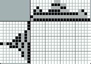 Цветной японский кроссворд - Кеды