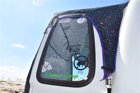 Vw Mk2 Caddy Campervan Barn Door Awning Privacy Extension Etsy