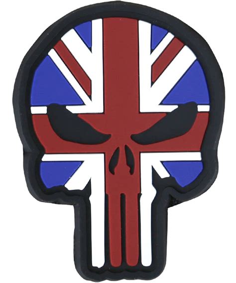 Uk Punisher Patch Kombatuk