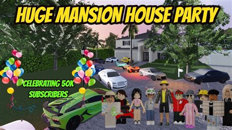 Southwest Florida Roblox L Huge Mansion Party Rp Crazy Fun Youtube