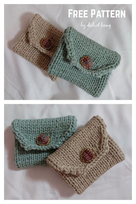 coin purse  knitting pattern  paid artofit