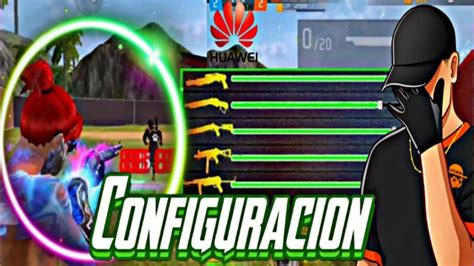 CONFIGURACIÓN PERFECTA PARA HUAWEI P40 LITE Free Fire Dpi Hud