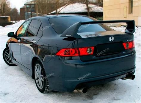 Спойлер Honda Civic 4D Honda Accord 7 Mugen черный купить