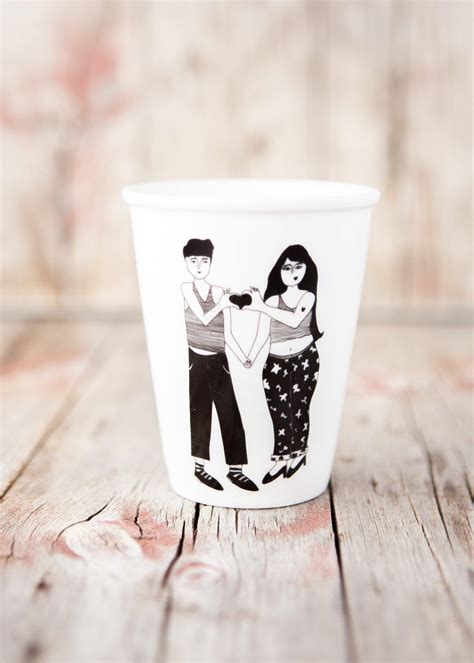 Becher Naked Couple Karla Und Kurt