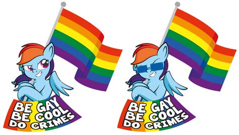 2993503 Safe Artist Alexdti Derpibooru Import Rainbow Dash Pegasus Pony Be Gay Do