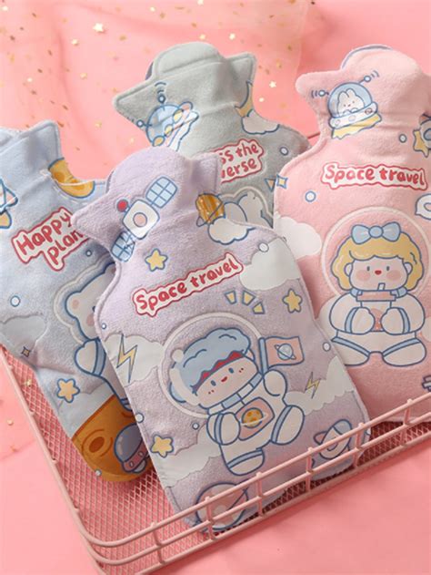 Pc Cartoon Graphic Random Hot Water Bag Cartoon Bags Hot Water