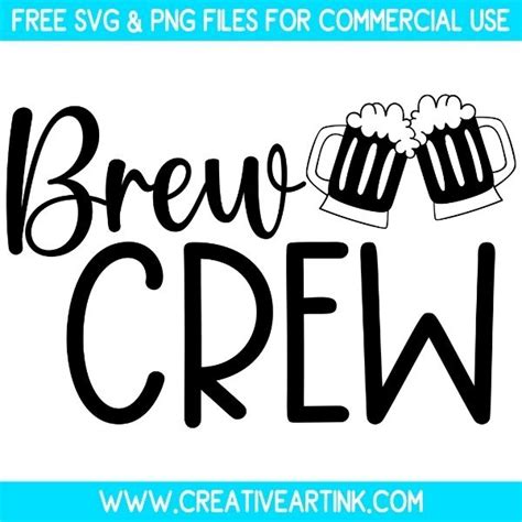 Brew Crew Svg Free Svg Files